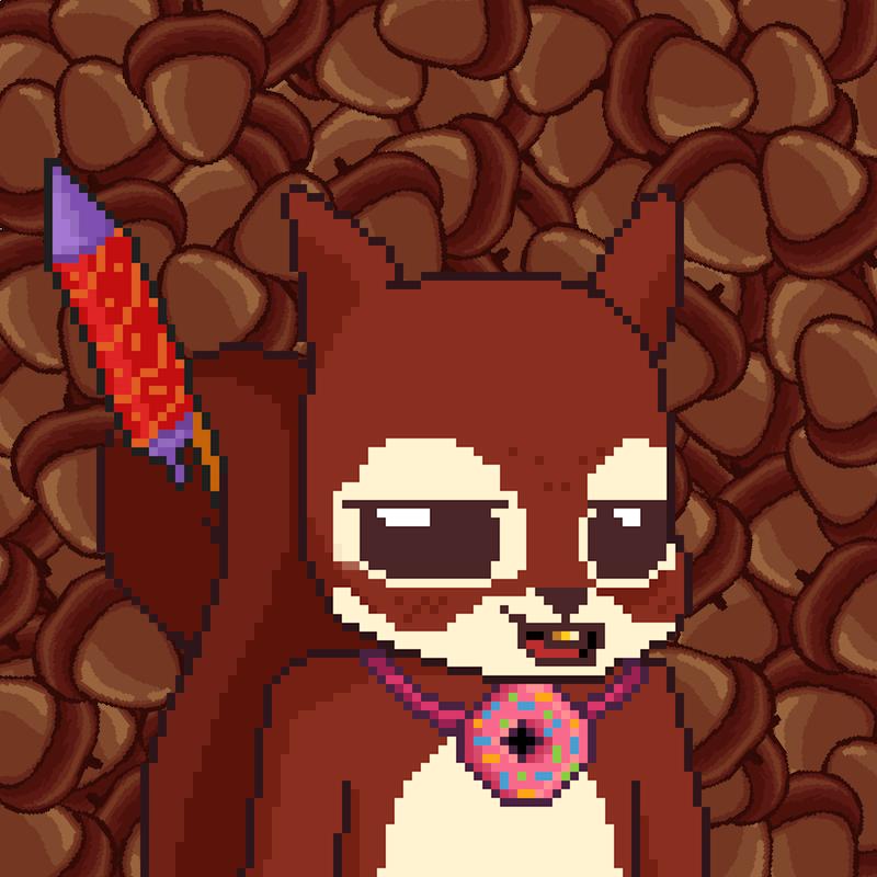 Pixel Squirrels #4151